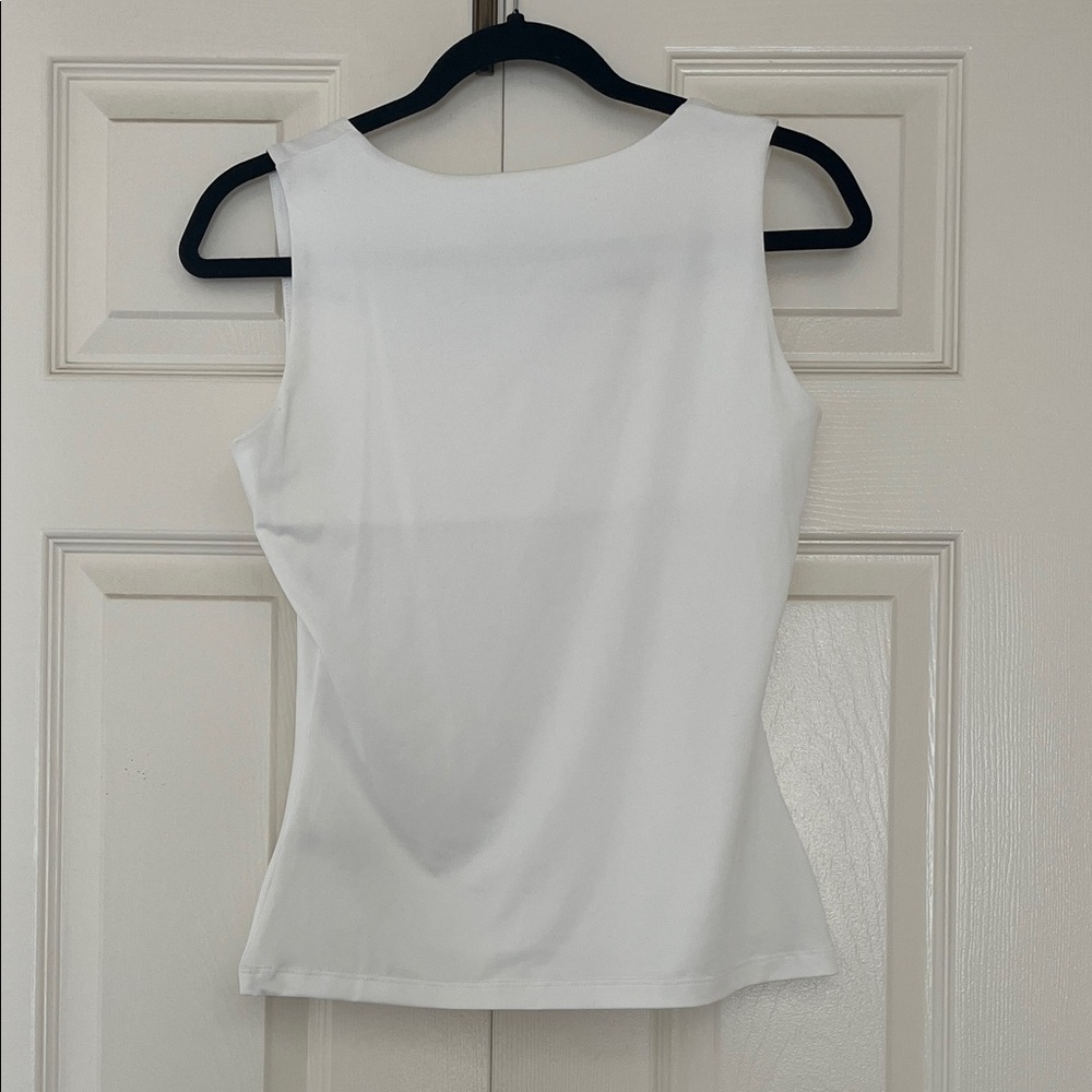 Calvin Klein White Sleeveless Tank Top - Picture 2 of 3